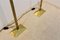 Italian Brass Uplighter Floor Lamps, Set of 2 7
