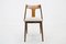 Dining Chairs in Walnut Finish, Former Czechoslovakia, 1950s, Set of 4, Image 4