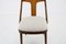 Dining Chairs in Walnut Finish, Former Czechoslovakia, 1950s, Set of 4 13