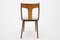 Dining Chairs in Walnut Finish, Former Czechoslovakia, 1950s, Set of 4, Image 8