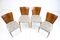 Model H-214 Dining Chairs by Jindrich Halabala for Up Závody, 1950s, Set of 4 3