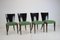 H-214 Dining Chairs by Jindrich Halabala for Up Závody, 1950s, Set of 4, Image 2
