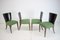 H-214 Dining Chairs by Jindrich Halabala for Up Závody, 1950s, Set of 4, Image 13