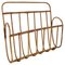 Wall Bamboo Magazine Holder, Former Czechoslovakia, 1970s, Image 1