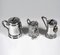 Antique Silver Money Boxes, Austria-Hungary & Germany, 19th Century, Set of 3 3