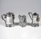 Antique Silver Money Boxes, Austria-Hungary & Germany, 19th Century, Set of 3 2
