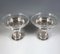 Art Nouveau Silver Centerpieces with Glass Bowls, Vienna, 1900s, Set of 2, Image 2