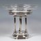 Art Nouveau Silver Centerpieces with Glass Bowls, Vienna, 1900s, Set of 2 3