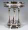 Art Nouveau Silver Centerpieces with Glass Bowls, Vienna, 1900s, Set of 2, Image 4