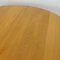 Round Blonde Beech and Elm Drop Leaf Dining Table attributed to Ercol, 1960s 10