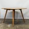 Round Blonde Beech and Elm Drop Leaf Dining Table attributed to Ercol, 1960s, Image 3