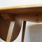 Round Blonde Beech and Elm Drop Leaf Dining Table attributed to Ercol, 1960s 7