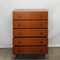 Teak Chest of 5 Drawers attributed to Meredew, 1960s 4
