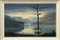 Rex Preston, Misty Morning en Reservoir en Inglaterra, 1971, Pintura al óleo Impasto, Enmarcado, Imagen 1