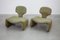 Djinn Chairs attributed to Olivier Mourgue for Airborne, 1960s, Set of 2, Image 3