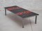 Large Coffee Table with Black and Red Glazed Tiles by Pia Manu for Amphora, 1960s 10