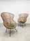 Vintage Dutch Rattan Chairs from Rohé Noordwolde, 1960s, Set of 2 3