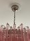 Pink Murano Glass Chandelier, Image 12