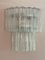 Small Clear Murano Glass Wall Lamp, Image 1