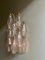 Pink Murano Glass Wall Lamp 1