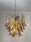 Tan Murano Chandelier in the style of Mazzega 3