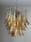 Tan Murano Chandelier in the style of Mazzega 1