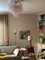 Lámpara de araña tubular de Murano rosa, Imagen 3