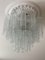 Vintage Tubular Murano Chandelier 3