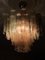 Lámpara de araña tubular de cristal de Murano en Ombre, Imagen 4