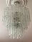 Tubular Clear Murano Glass Chandelier 3