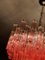 Centi Pink Murano Crystal Chandelier 11