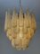 Lámpara de araña de cristal de Murano en ámbar, Imagen 4