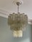 Tubular Diamond Chandelier in Murano Glass 1