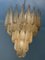 Lámpara de araña de cristal de Murano en ámbar, Imagen 6