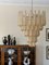 Drop Chandelier in Amber Murano Glass 3