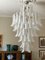 Chandelier in White Murano Glass from Mazzega, Image 3