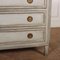 French Painted Commode with Marble Top, Image 5