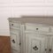 Italian Painted Serpentine Sideboard, 1890s 2