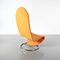 Sedia a dondolo 1-2-3 di Verner Panton per Fritz Hansen, Danimarca, anni '70, Immagine 5