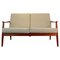 Mid-Century Modell 164 2-Sitzer Sofa von Arne Vodder für France & Son 1