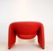 Mid-Century Groovy Lounge Chair attributed to Pierre Paulin for Artifort, 1960s 9