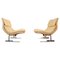 Mid-Century Onda Lounge Chairs attributed to Giovanni Offredi for Saporiti, Italy, Set of 2 1