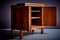 Italian Constructivism Studio Sideboard or Credenza in Walnut, 1950s 9