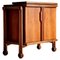 Italian Constructivism Studio Sideboard or Credenza in Walnut, 1950s, Image 1