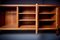 Italian Constructivism Studio Sideboard or Credenza in Walnut, 1950s 9