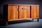 Italian Constructivism Studio Sideboard or Credenza in Walnut, 1950s, Image 7