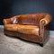 Vintage Brown Leather Sofa, Image 2