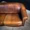 Braunes Vintage Ledersofa 5