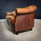 Vintage Brown Leather Sofa 8