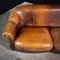 Vintage Brown Leather Sofa 6